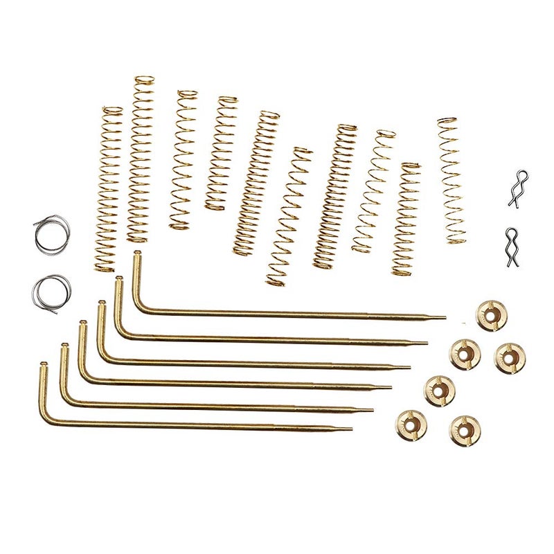 KIPA Carburetor Calibration Tuning Kit For CFM 1400 1404 1405 1406 1407 1408 1409 1411 WPA 1487 Carter AFB Carburetor Jets Rods Springs Jets sizes 95 98 101 Metering Rod & Rod Retainers - Image 1